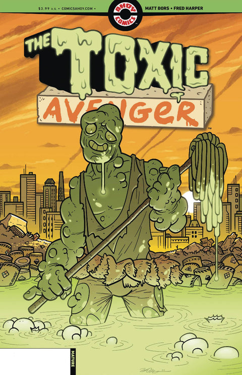 The Toxic Avenger (Ahoy Comics) 5 Comic 1:5 Cannon Incentive Ahoy Comics 2025
