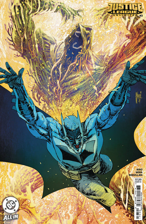 Justice League Unlimited, Vol. 2 3 Comic Guillem March UV Foil Variant DC Comics 2025