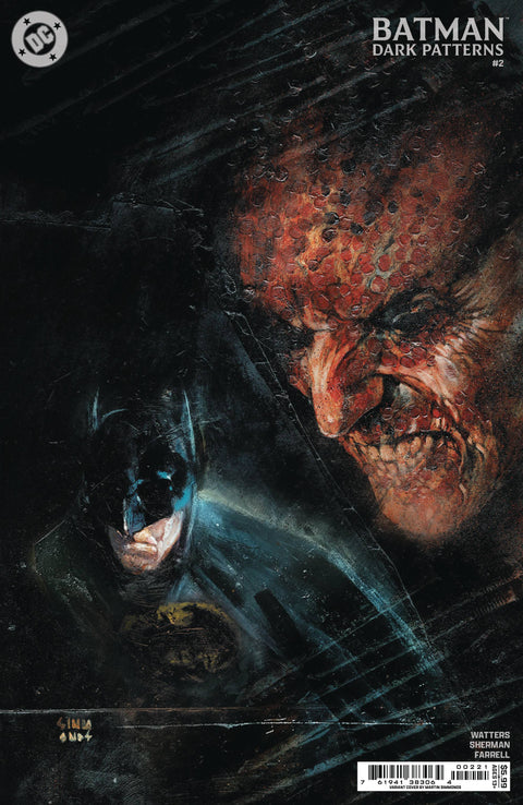 Batman: Dark Patterns 2 Comic Martin Simmonds Variant DC Comics 2025