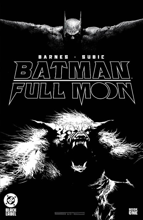 Batman: Full Moon 1 Comic 2nd Printing Stevan Subic DC Comics 2024