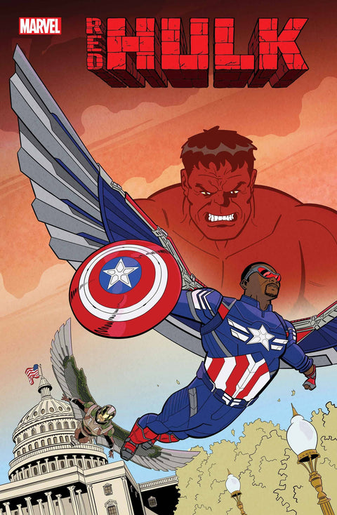 Red Hulk 1 Comic Jacob Edgar Marvel Studios Variant Marvel Comics 2025