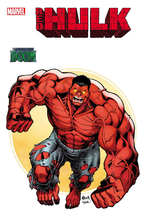 Red Hulk 1 Comic Todd Nauck Iconic Variant Marvel Comics 2025