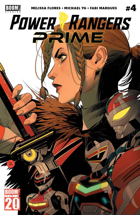 Power Rangers Prime 4 Comic Dan Mora Boom! Studios 2025