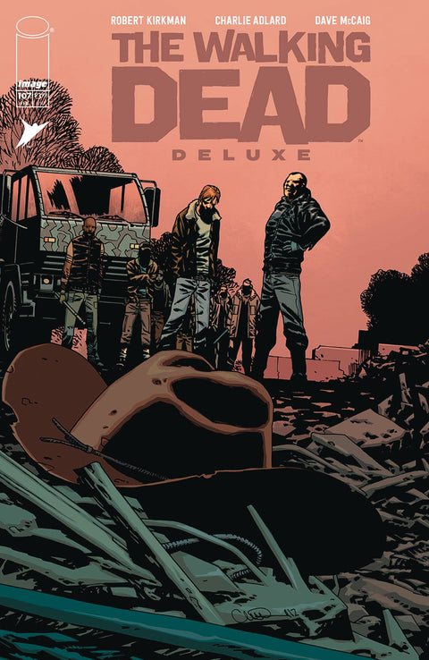 The Walking Dead Deluxe 107 Comic Charlie Adlard Variant Image Comics 2025