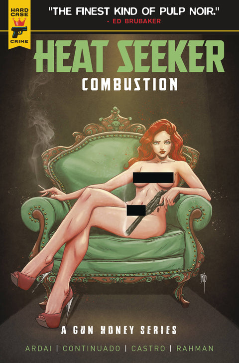 Heat Seeker: Combustion - A Gun Honey Series 4 Comic BRÃO Nude Variant Titan Books 2025