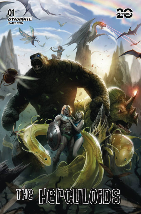 The Herculoids 1 Comic Francesco Mattina Regular Dynamite Entertainment 2025