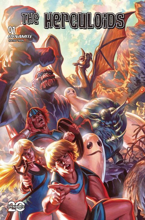 The Herculoids 1 Comic Felipe Massafera Incentive Foil Variant (1:10) Dynamite Entertainment 2025