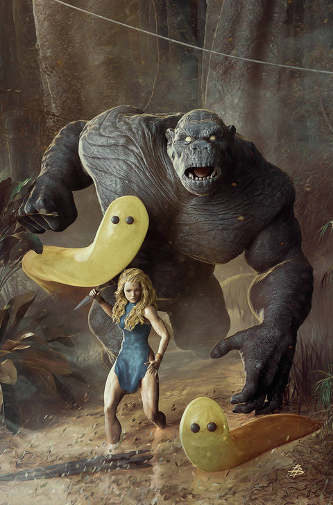 The Herculoids 1 Comic Björn Barends Incentive Foil Virgin Variant (1:15) Dynamite Entertainment 2025