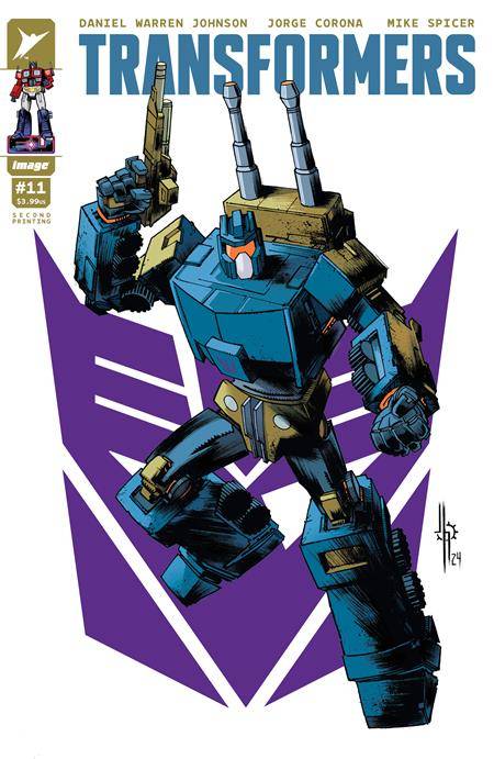 Transformers (Image) 11 Comic 2nd Printing Jason Howard Image Comics 2024