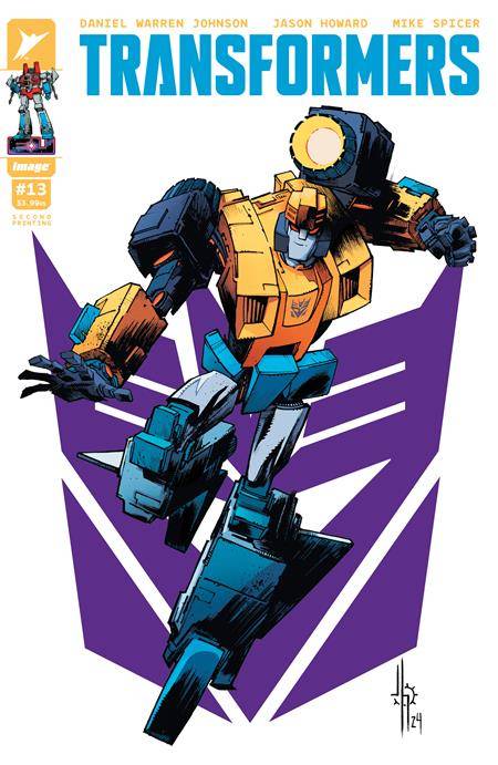 Transformers (Image) 13 Comic 2nd Printing Jason Howard Image Comics 2024