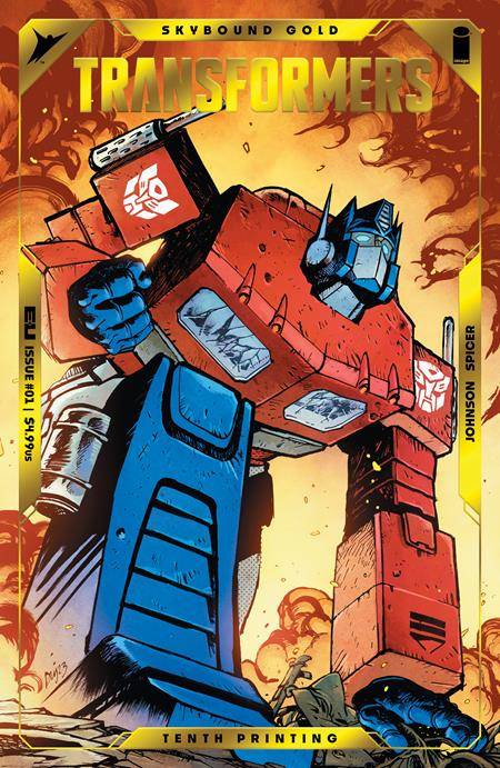 Transformers (Image) 1 Comic 10th Printing Daniel Warren Johnson Image Comics 2024