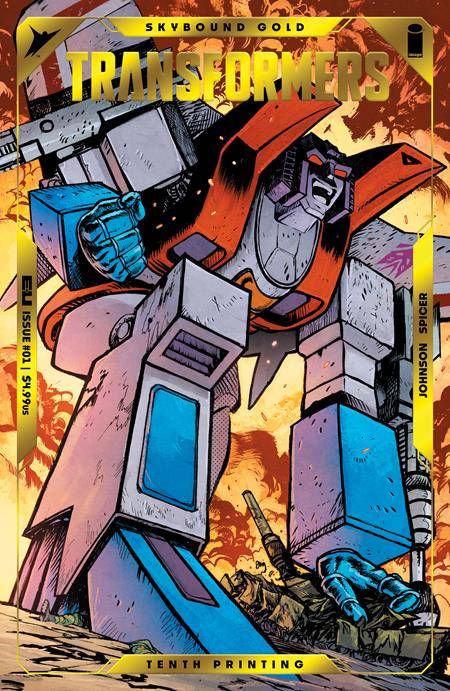 Transformers (Image) 1 Comic 10th Printing Daniel Warren Johnson Image Comics 2024