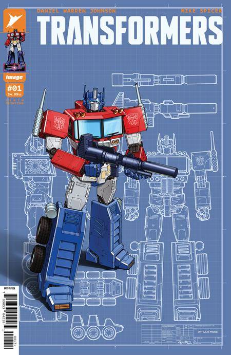 Transformers (Image) 1 Comic 10th Printing E.J. Su Image Comics 2024