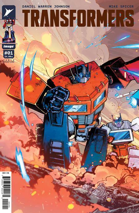 Transformers (Image) 1 Comic 10th Printing Andrei Bressan Connecting Image Comics 2024