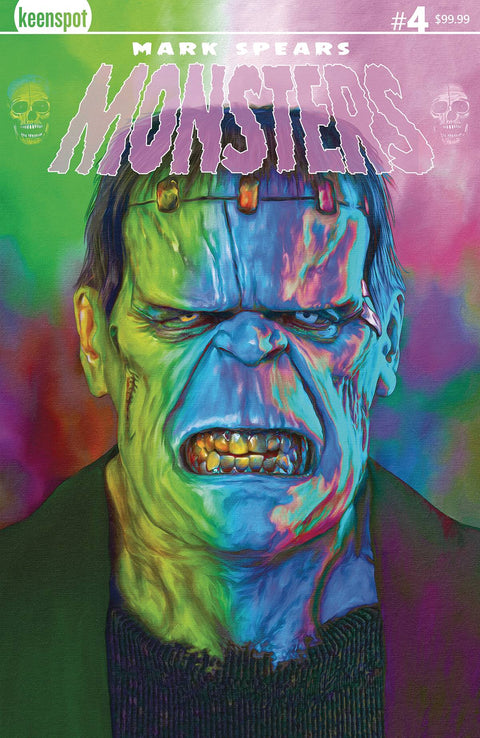 MARK SPEARS MONSTERS #4 CVR G METAL COVER KEENSPOT ENTERTAINMENT