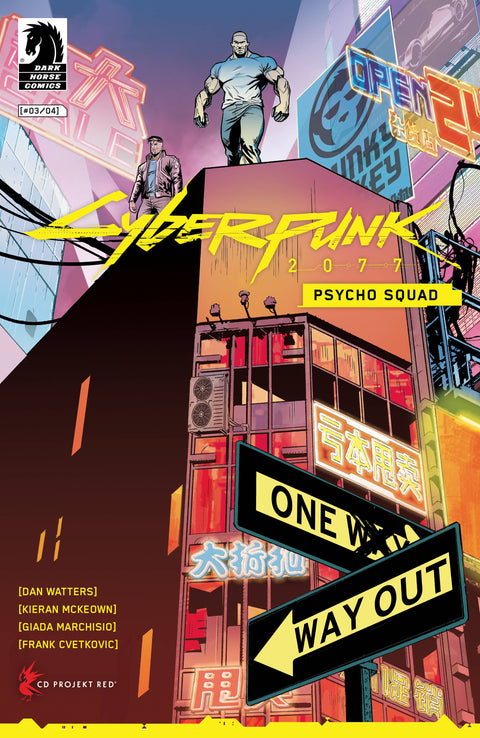 Cyberpunk 2077: Psycho Squad 3 Comic Kieran McKeown Regular Dark Horse Comics 2025