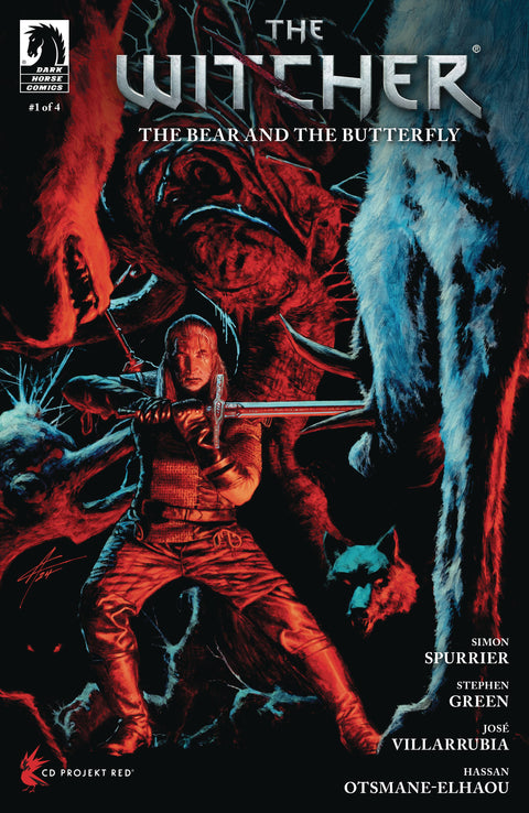 The Witcher: The Bear and the Butterfly 1 Comic Aaron Campbell Variant Dark Horse Comics 2025