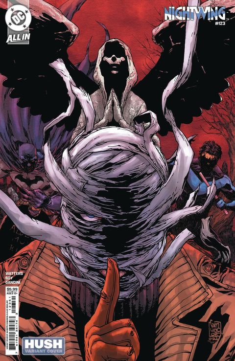 Nightwing, Vol. 4 123 Comic Giuseppe Camuncoli Hush Variant DC Comics 2025
