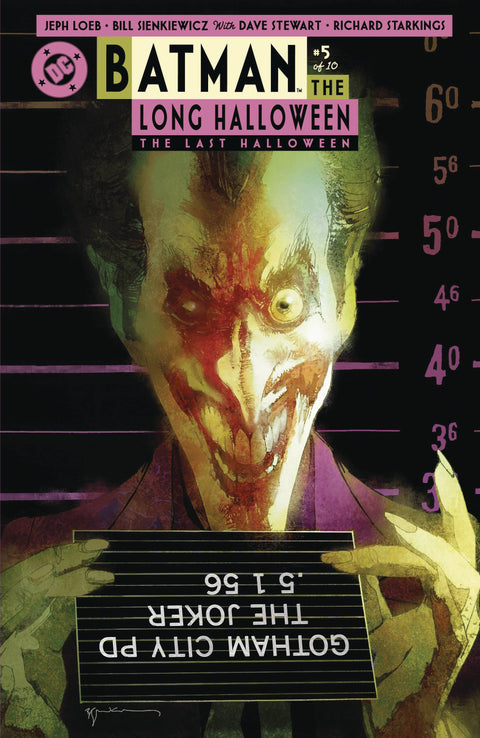 Batman: The Long Halloween - The Last Halloween 5 Comic Bill Sienkiewicz Variant DC Comics 2025