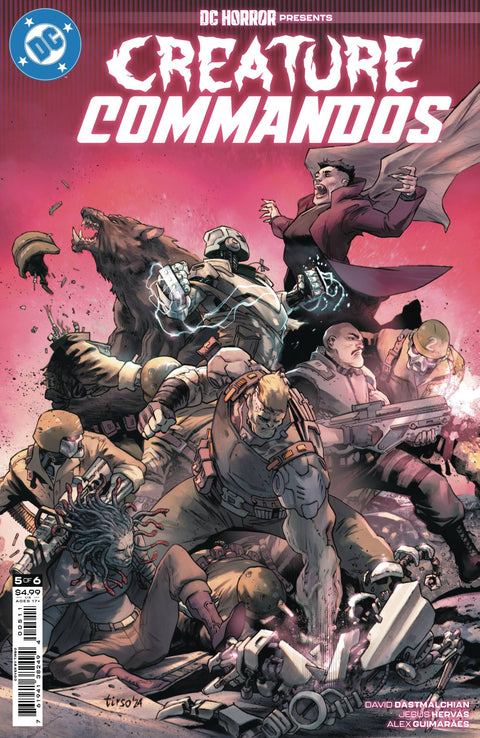 DC Horror Presents: Creature Commandos 5 Comic Tirso Cons DC Comics 2025