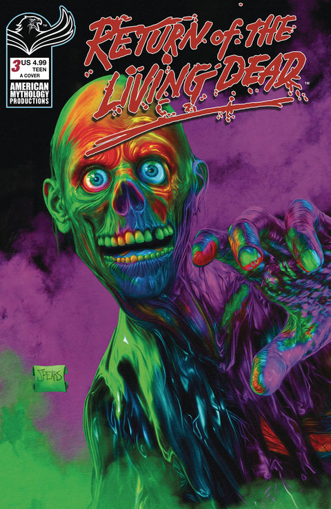 Return Of The Living Dead 3 Comic Spears Painted American Mythology 2025