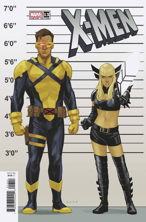 X-Men, Vol. 6 13 Comic Phil Noto X-Manhunt Connecting Variant Marvel Comics 2025