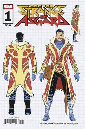 Doctor Strange of Asgard 1 Comic Geoff Shaw Incentive Design Variant (1:10) Marvel Comics 2025