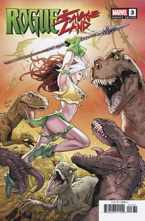 Rogue: The Savage Land 3 Comic Greg Land Variant Marvel Comics 2025