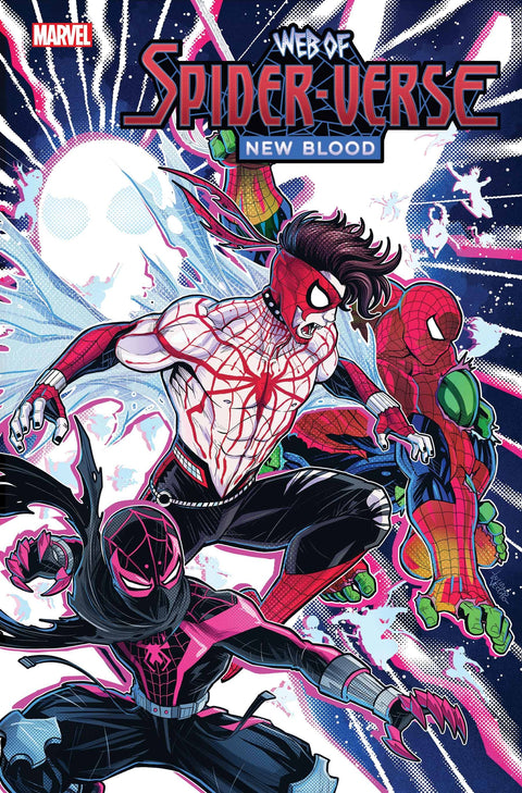 Web of Spider-Verse: New Blood 1 Comic Luciano Vecchio Regular Marvel Comics 2025