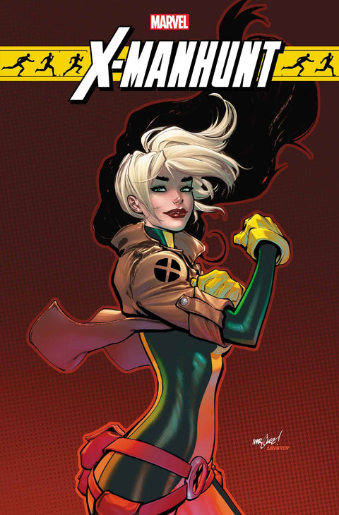 X-Manhunt Omega 1 Comic David Marquez Incentive Variant (1:25) Marvel Comics 2025