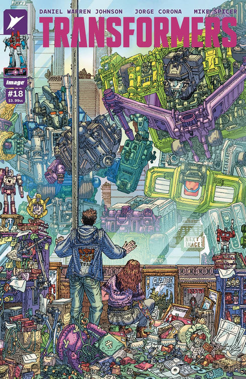 Transformers (Image) 18 Comic 1:25 Rex Lokus Incentive Image Comics 2025