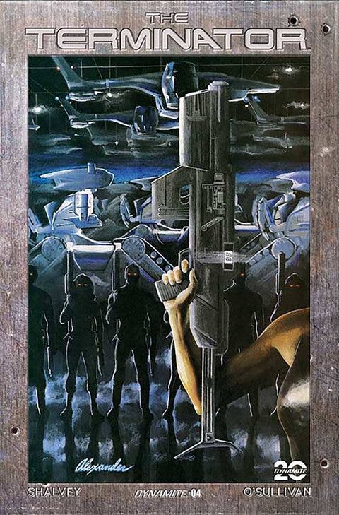 The Terminator (Dynamite Entertainment) 4 Comic Ross Burning Earth Icon Dynamite Entertainment 2025