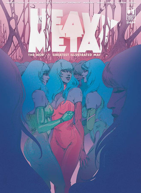 HEAVY METAL MAGAZINE #1 CVR E JANEVSKY SIXELLA (MR) (C: 0-1- HEAVY METAL MAGAZINE