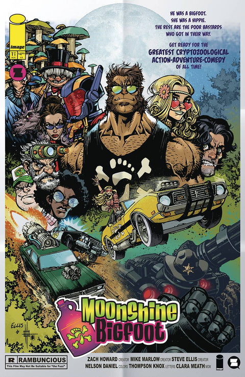 Moonshine Bigfoot 1 Comic 1:10 Incentive Image Comics 2025