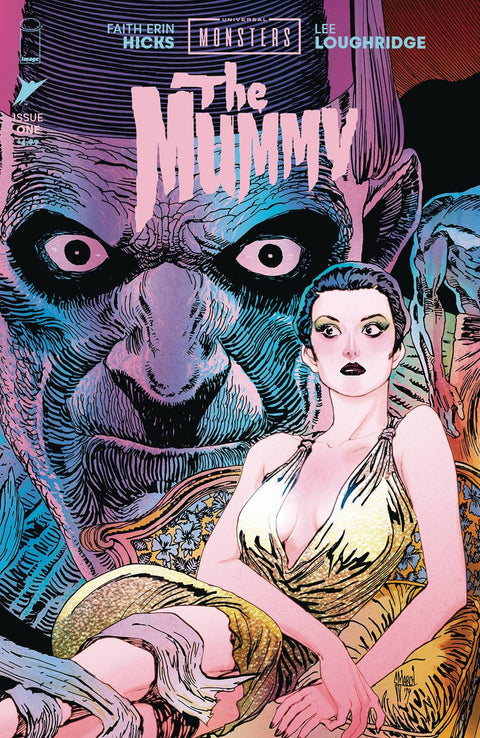 Universal Monsters: The Mummy 2 Comic 1:10 Incentive Image Comics 2025