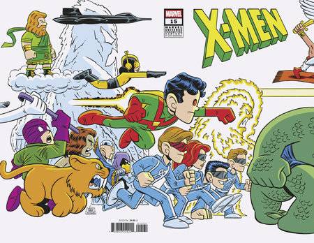 X-Men, Vol. 6 15 Comic Chris Giarrusso Marvel Universe Connecting Variant Marvel Comics 2025