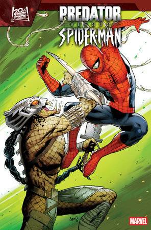 Predator Vs. Spider-Man 1 Comic Greg Land Foil Variant Marvel Comics 2025