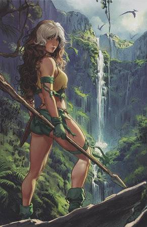 Rogue: The Savage Land 4 Comic Iván Talavera Incentive Virgin Variant (1:50) Marvel Comics 2025