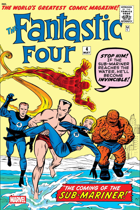 Fantastic Four, Vol. 1 4 Comic Facsimile Marvel Comics 2025
