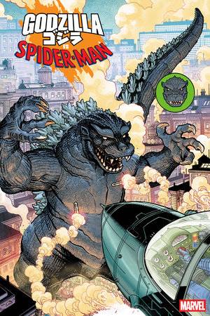 Godzilla vs. Spider-man 1 Comic Nick Bradshaw Variant Marvel Comics 2025