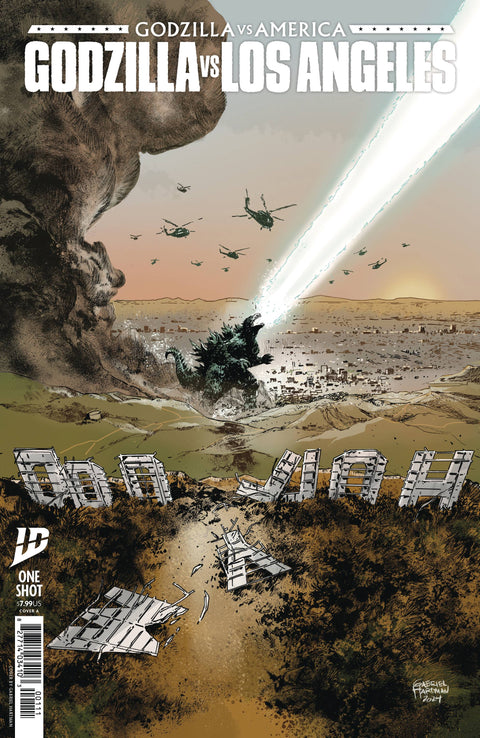 Godzilla Vs. America: Godzilla Vs. Los Angeles 1 Comic Cvr A Hardman IDW Publishing 2025