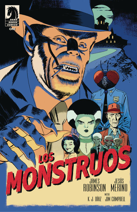 Los Monstruos 1 Comic Marco Martin Variant Dark Horse Comics 2025