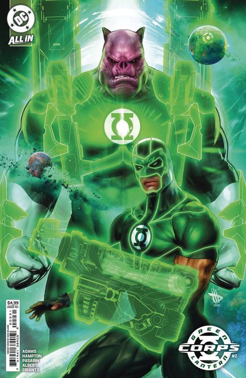 Green Lantern Corps, Vol. 3 2 Comic Dave Wilkins Variant DC Comics 2025