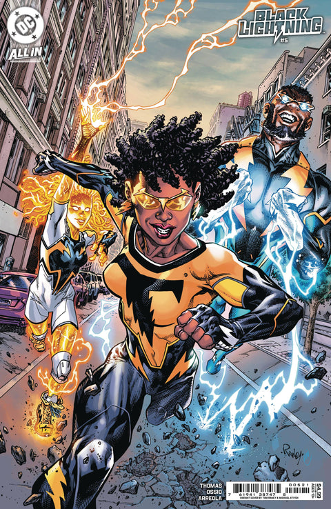 Black Lightning, Vol. 3 5 Comic Tom Raney Variant DC Comics 2025
