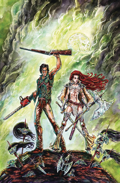 RED SONJA VS AOD #1 CVR N 15 COPY INCV JELENIC VIRGIN DYNAMITE