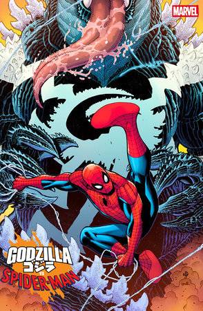 Godzilla vs. Spider-man 1 Comic Nick Bradshaw Variant Marvel Comics 2025