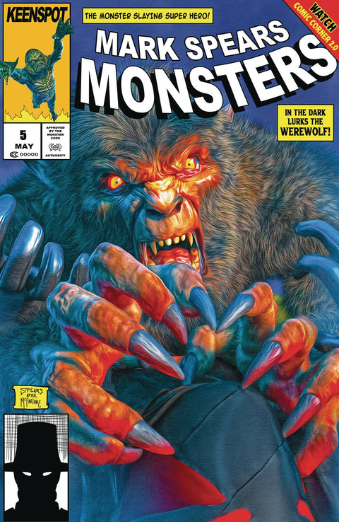 MARK SPEARS MONSTERS #5 CVR C ASM#313 HOMAGE KEENSPOT ENTERTAINMENT