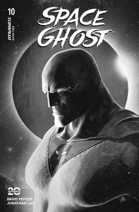 Space Ghost (Dynamite) 10 Comic 1:5 Barends B&W Dynamite Entertainment 2025