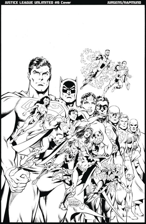 Justice League Unlimited, Vol. 2 6 Comic 1:25 Dan Jurgens Incentive DC Comics 2025
