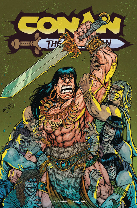CONAN BARBARIAN #21 CVR B WOLF (MR) TITAN COMICS